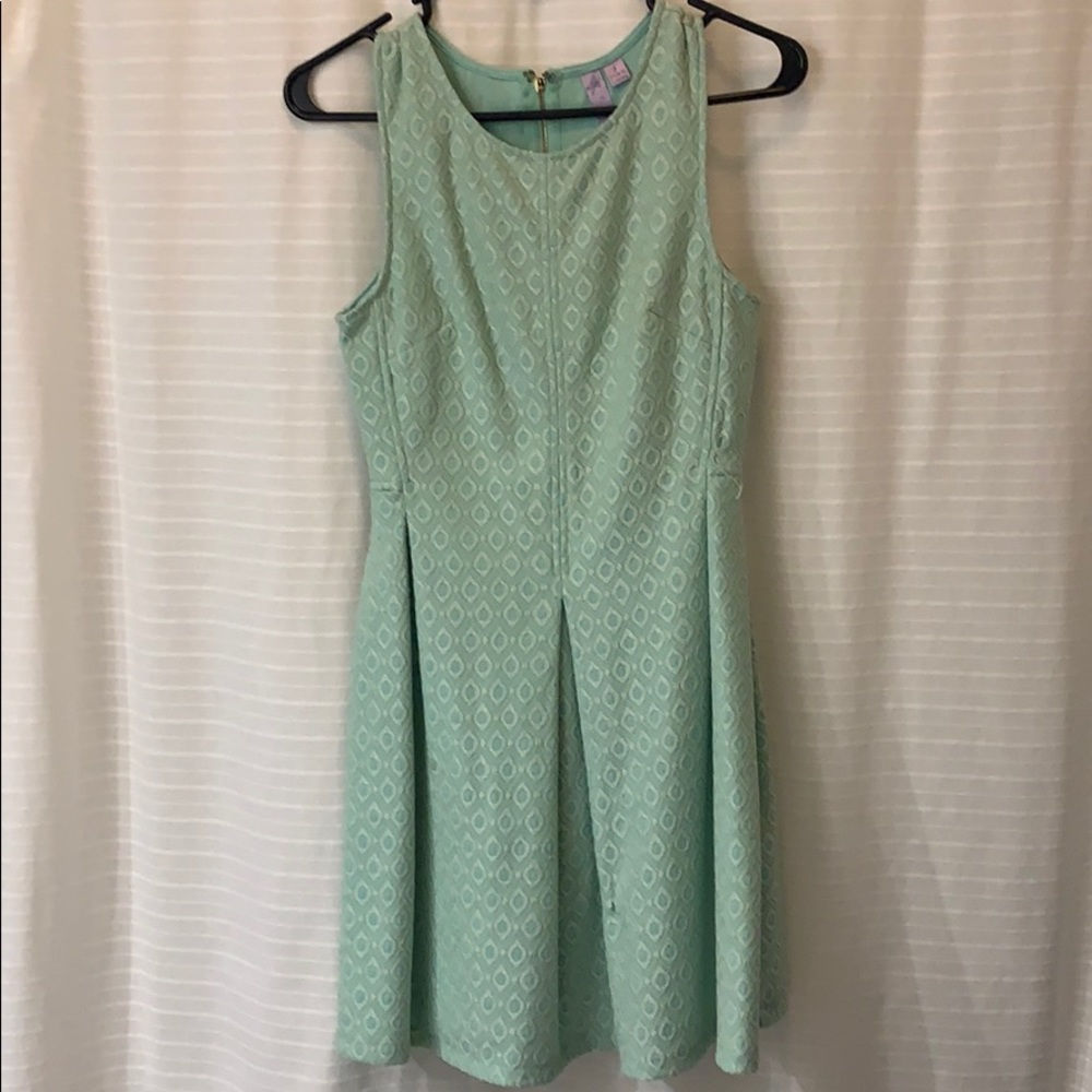 Teal dress
